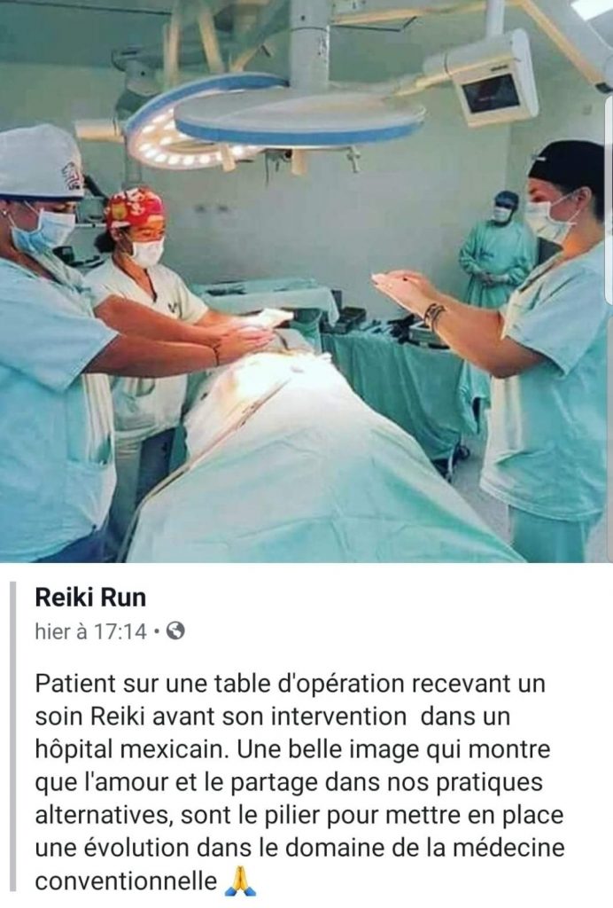 Le Reiki à l'hôpital